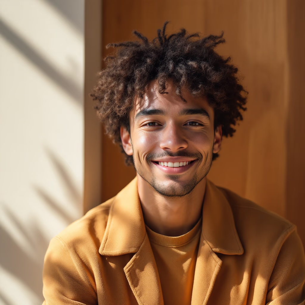 [headshot] image of a customer (for a space tech)